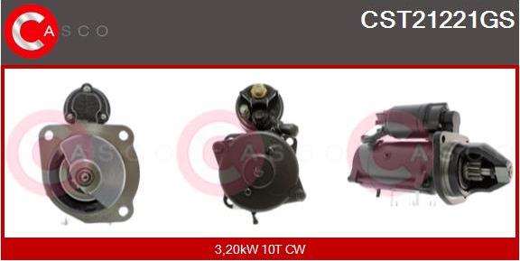 Casco CST21221GS - Стартер avtolavka.club