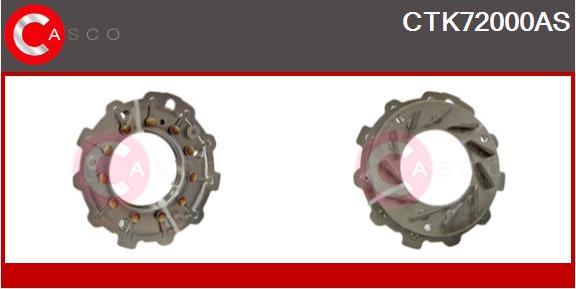 Casco CTK72000AS - Ремкомплект, нагнітач avtolavka.club