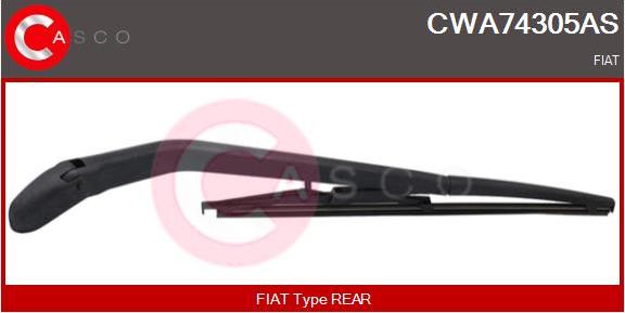 Casco CWA74305AS - Важіль склоочисника, система очищення вікон avtolavka.club