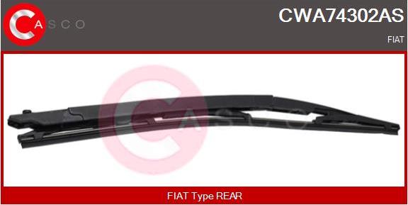 Casco CWA74302AS - Важіль склоочисника, система очищення вікон avtolavka.club
