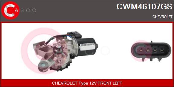 Casco CWM46107GS - Двигун склоочисника avtolavka.club
