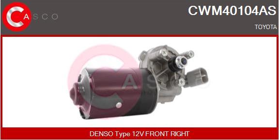 Casco CWM40104AS - Двигун склоочисника avtolavka.club