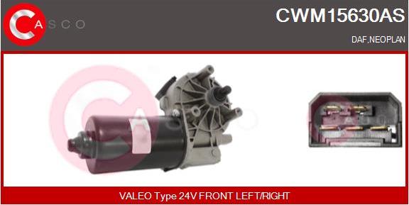 Casco CWM15630AS - Двигун склоочисника avtolavka.club