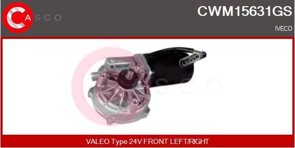 Casco CWM15631GS - Двигун склоочисника avtolavka.club