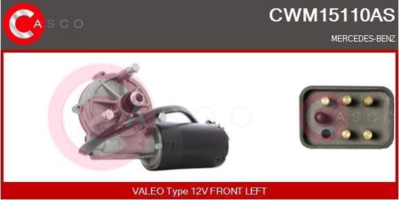 Casco CWM15110AS - Двигун склоочисника avtolavka.club