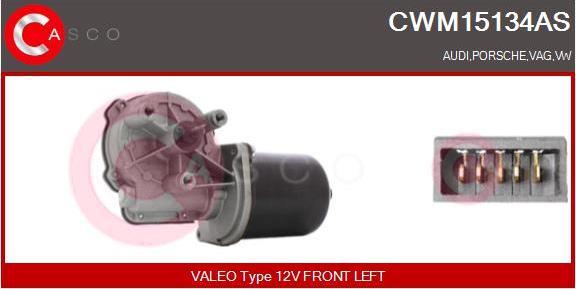 Casco CWM15134AS - Двигун склоочисника avtolavka.club