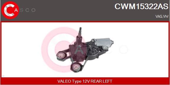 Casco CWM15322AS - Двигун склоочисника avtolavka.club