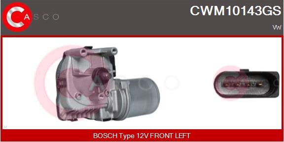 Casco CWM10143GS - Двигун склоочисника avtolavka.club