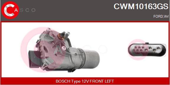 Casco CWM10163GS - Двигун склоочисника avtolavka.club