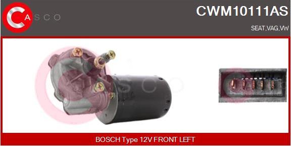 Casco CWM10111AS - Двигун склоочисника avtolavka.club