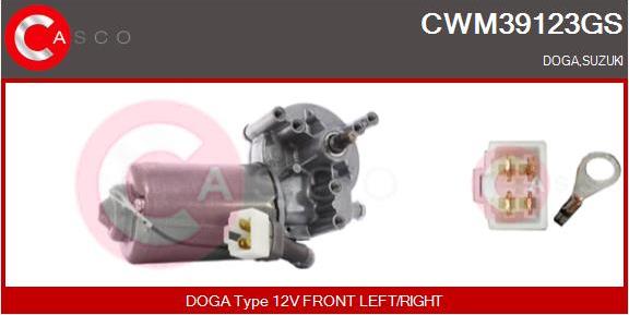 Casco CWM39123GS - Двигун склоочисника avtolavka.club