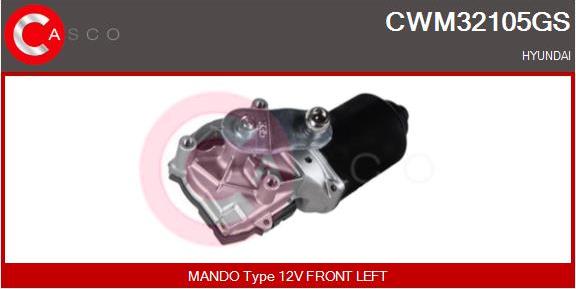 Casco CWM32105GS - Двигун склоочисника avtolavka.club
