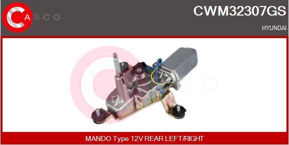 Casco CWM32307GS - Двигун склоочисника avtolavka.club