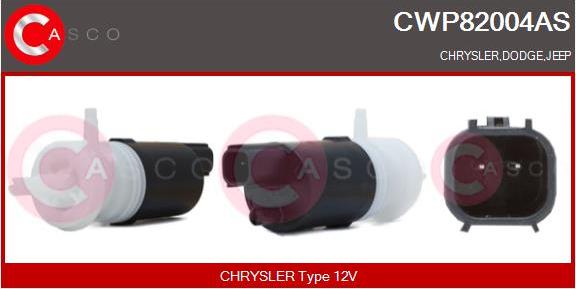 Casco CWP82004AS - Водяний насос, система очищення вікон avtolavka.club