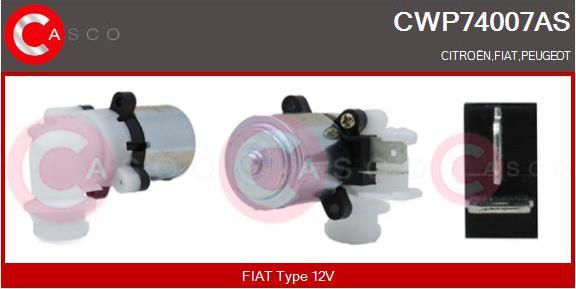 Casco CWP74007AS - Водяний насос, система очищення вікон avtolavka.club