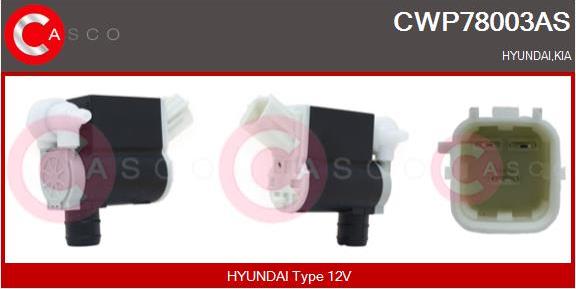 Casco CWP78003AS - Водяний насос, система очищення вікон avtolavka.club