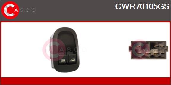 Casco CWR70105GS - Вимикач, стеклолод'емнік avtolavka.club