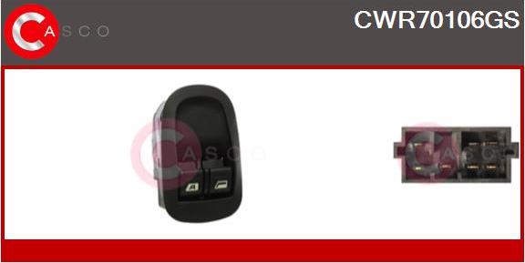 Casco CWR70106GS - Вимикач, стеклолод'емнік avtolavka.club