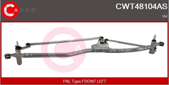 Casco CWT48104AS - Система тяг і важелів приводу склоочисника avtolavka.club