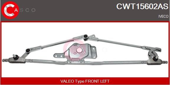 Casco CWT15602AS - Система тяг і важелів приводу склоочисника avtolavka.club