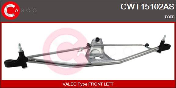 Casco CWT15102AS - Система тяг і важелів приводу склоочисника avtolavka.club