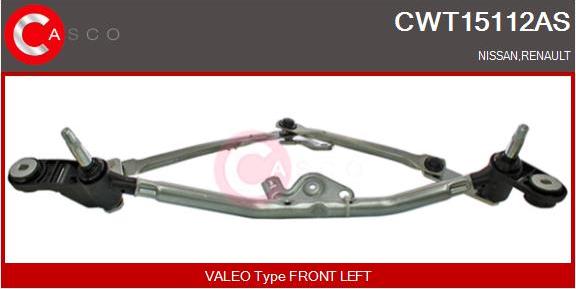 Casco CWT15112AS - Система тяг і важелів приводу склоочисника avtolavka.club