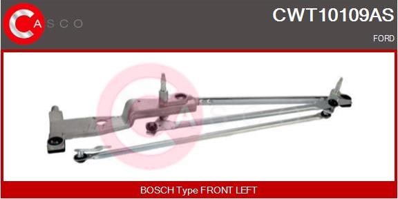 Casco CWT10109AS - Система тяг і важелів приводу склоочисника avtolavka.club