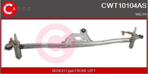 Casco CWT10104AS - Система тяг і важелів приводу склоочисника avtolavka.club