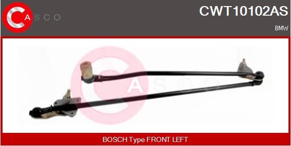 Casco CWT10102AS - Система тяг і важелів приводу склоочисника avtolavka.club