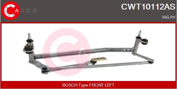 Casco CWT10112AS - Система тяг і важелів приводу склоочисника avtolavka.club
