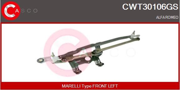 Casco CWT30106GS - Система тяг і важелів приводу склоочисника avtolavka.club
