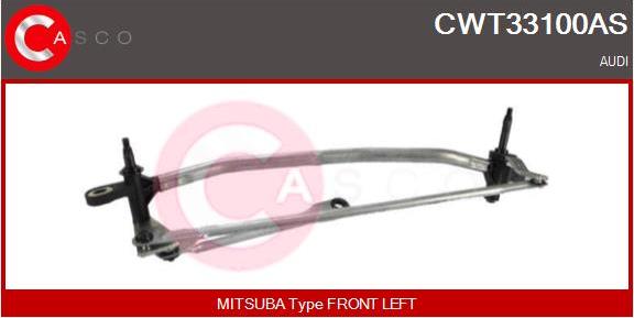 Casco CWT33100AS - Система тяг і важелів приводу склоочисника avtolavka.club