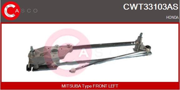 Casco CWT33103AS - Система тяг і важелів приводу склоочисника avtolavka.club