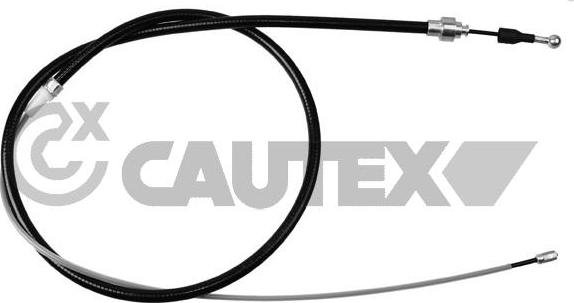 Cautex 468057 - Трос, гальмівна система avtolavka.club