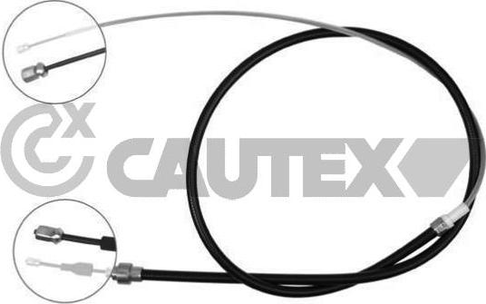 Cautex 468067 - Трос, гальмівна система avtolavka.club