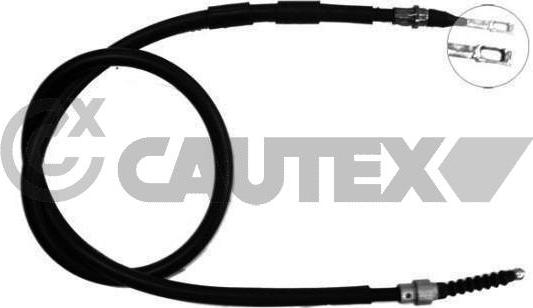 Cautex 468008 - Трос, гальмівна система avtolavka.club