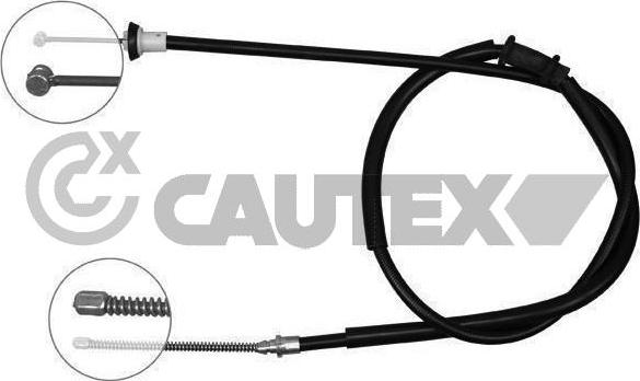 Cautex 019055 - Трос, гальмівна система avtolavka.club