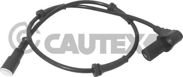 Cautex 755144 - Датчик ABS, частота обертання колеса avtolavka.club