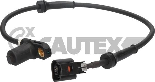 Cautex 755157 - Датчик ABS, частота обертання колеса avtolavka.club