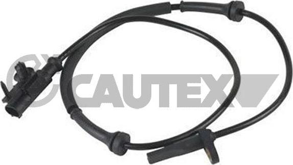 Cautex 755304 - Датчик ABS, частота обертання колеса avtolavka.club