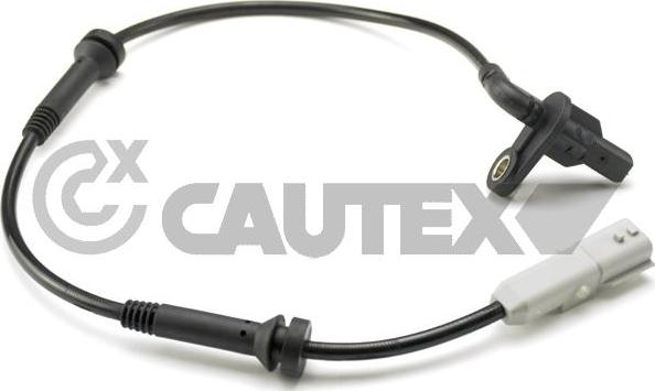 Cautex 755261 - Датчик ABS, частота обертання колеса avtolavka.club
