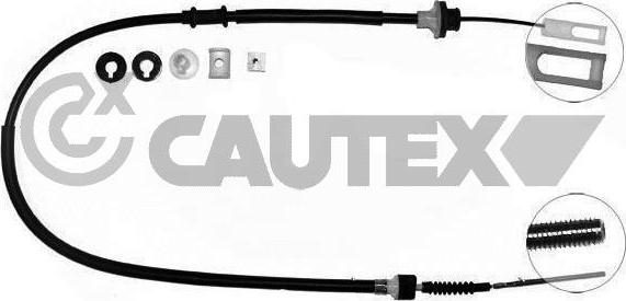 Cautex 760173 - Трос, управління зчепленням avtolavka.club