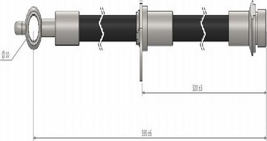 CAVO C900 962A - Гальмівний шланг avtolavka.club