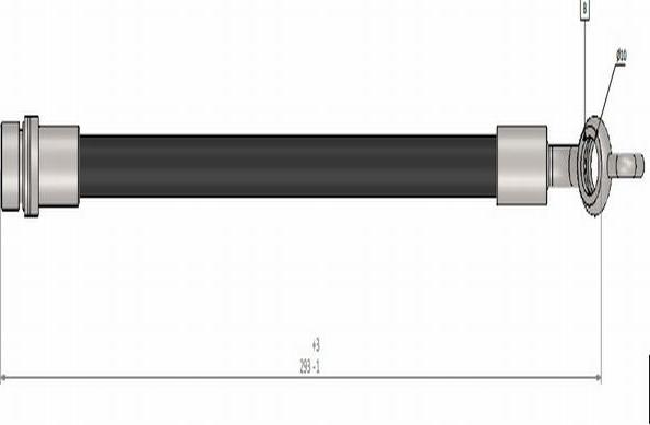 CAVO C900 446A - Гальмівний шланг avtolavka.club