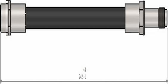 CAVO C900 646A - Гальмівний шланг avtolavka.club