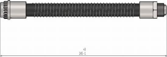 CAVO C900 355A - Гальмівний шланг avtolavka.club