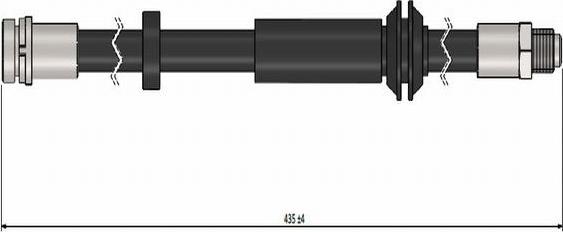 CAVO C900 739A - Гальмівний шланг avtolavka.club