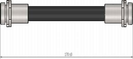 CAVO C800 544A - Гальмівний шланг avtolavka.club