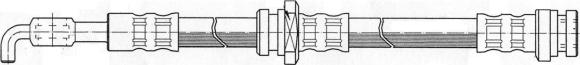 CEF 510972 - Гальмівний шланг avtolavka.club