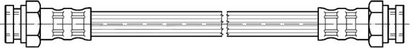 CEF 510234 - Гальмівний шланг avtolavka.club